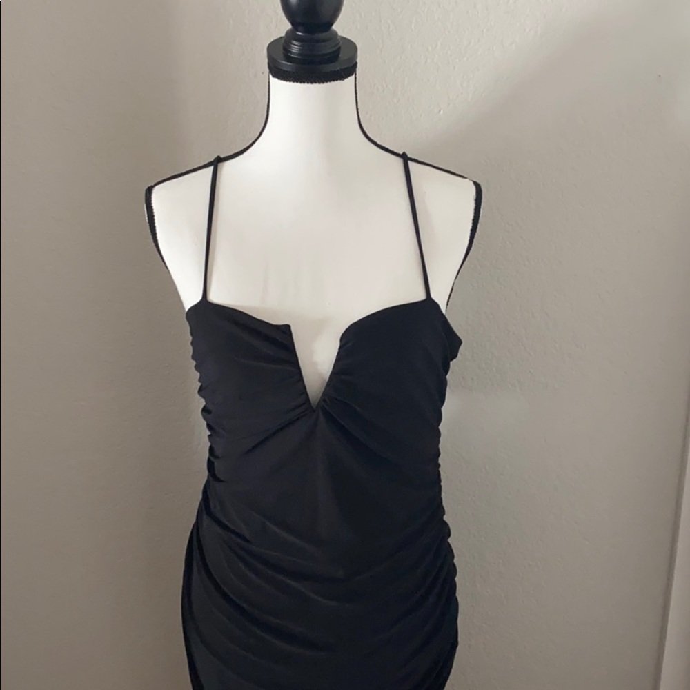 SOLD‼️Fashion nova blk dress